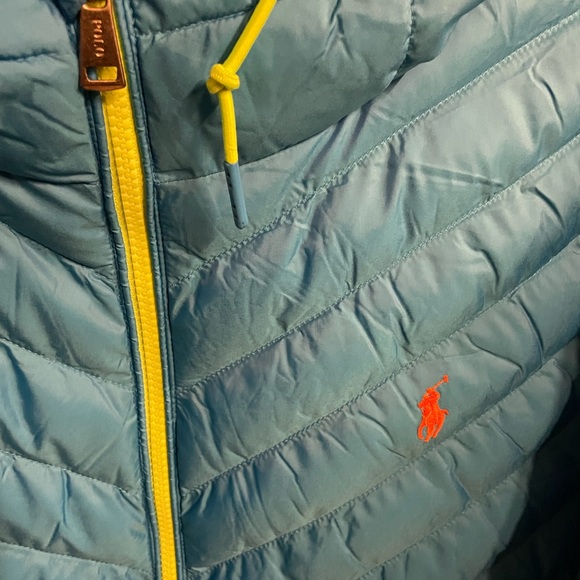 POLO RALPH LAUREN Men's The Colden Packable Hooded Puffer Jacket Sz Large $268 - Picture 6 of 7